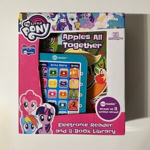 My Little Pony Electronic Reader and 8-book 8 books library